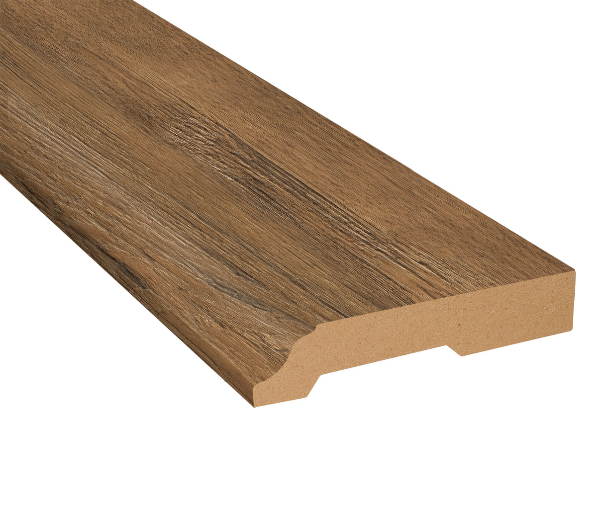 Copper Valley Chestnut Laminate 3-1/4 in. Tall x 0.63 in. Thick x 7.5 ft. Length Baseboard