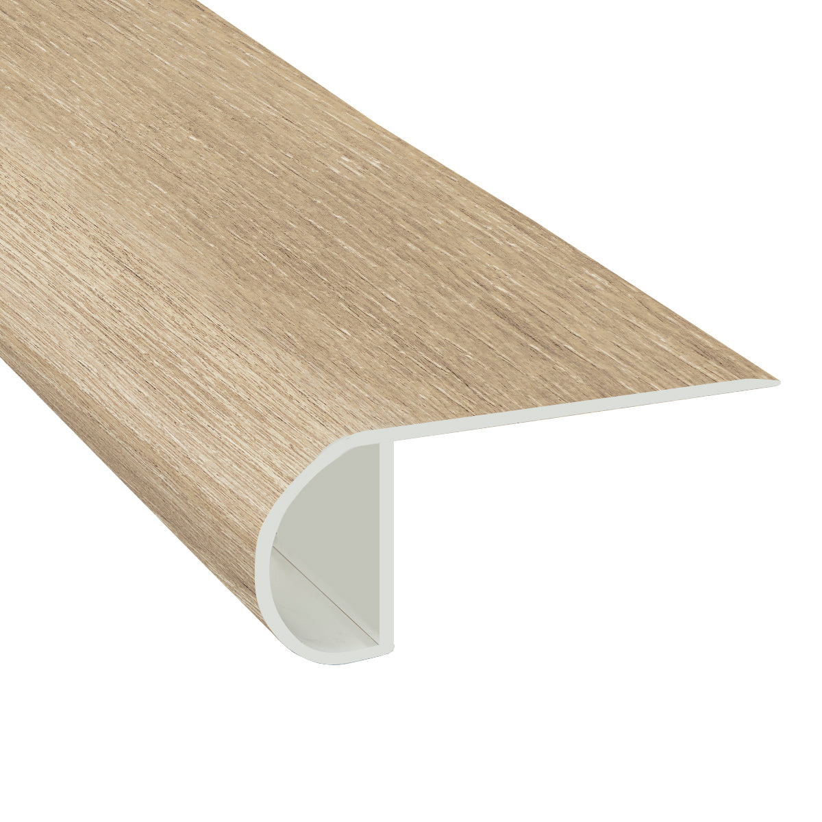 Capistrano Beach Oak Waterproof Laminate 1 in. Thick x 2.25 in. Wide x 7.5 ft. Length Stair Nose