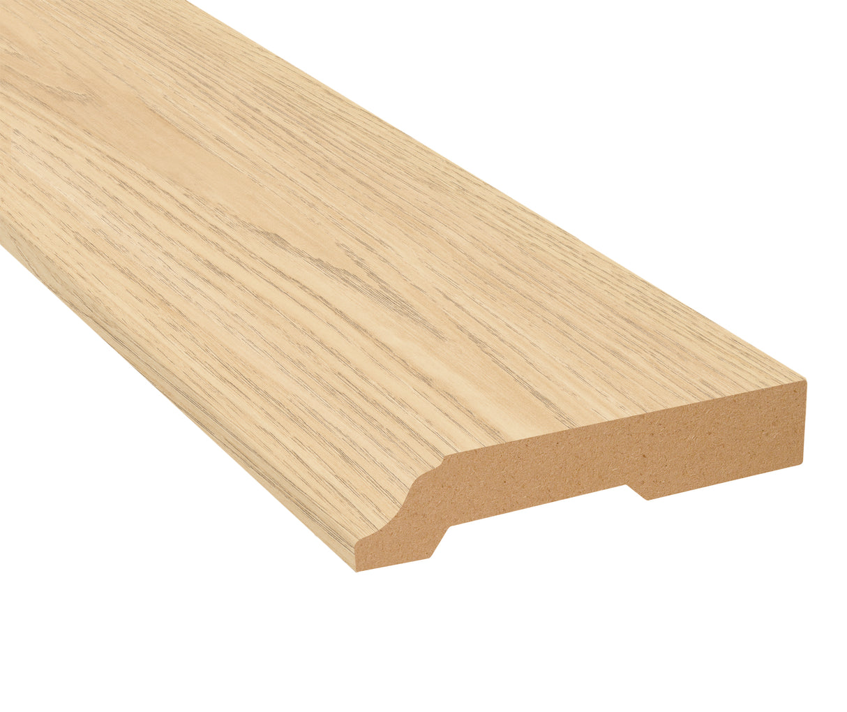Lantern Glow Chestnut Laminate 3-1/4 in. Tall x 0.63 in. Thick x 7.5 ft. Length Baseboard