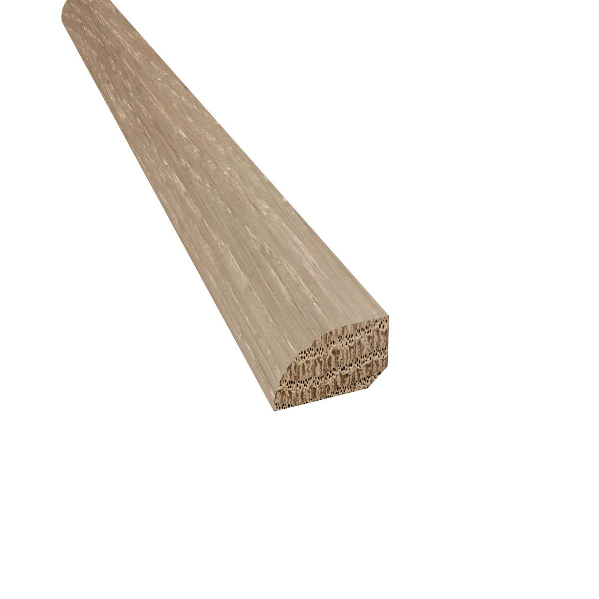 Prefinished Amelia Island 3/4 in. Tall x 0.5 in. Wide x 6.5 ft. Length Shoe Molding