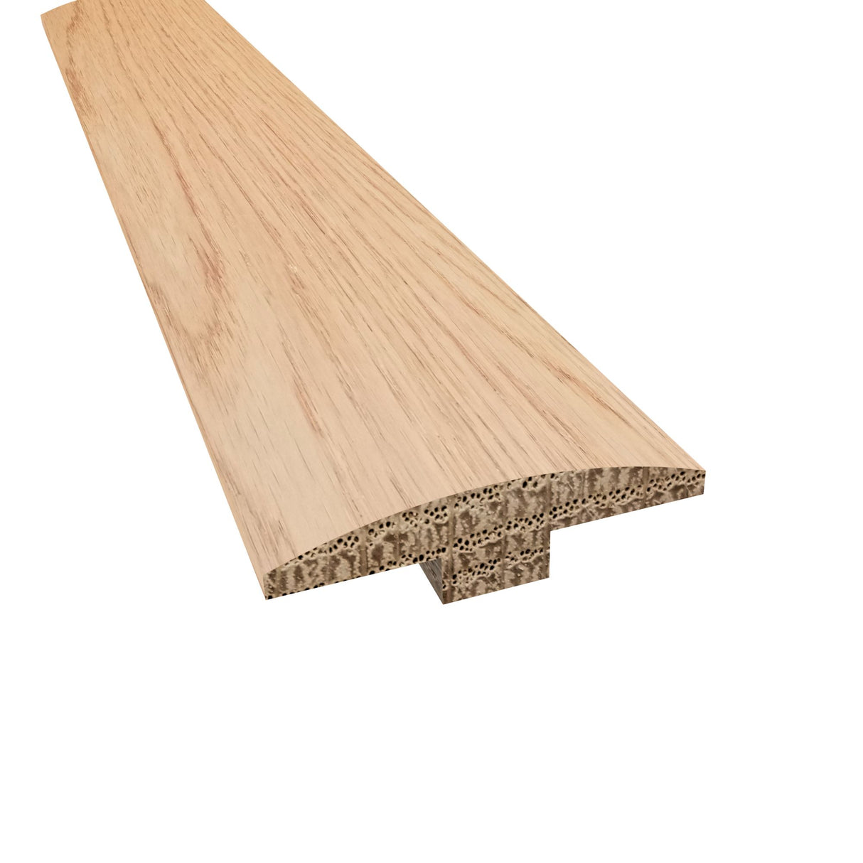 Prefinished Golden White Oak Reserve 2 in. Wide x 6.5 ft. Length T-Molding