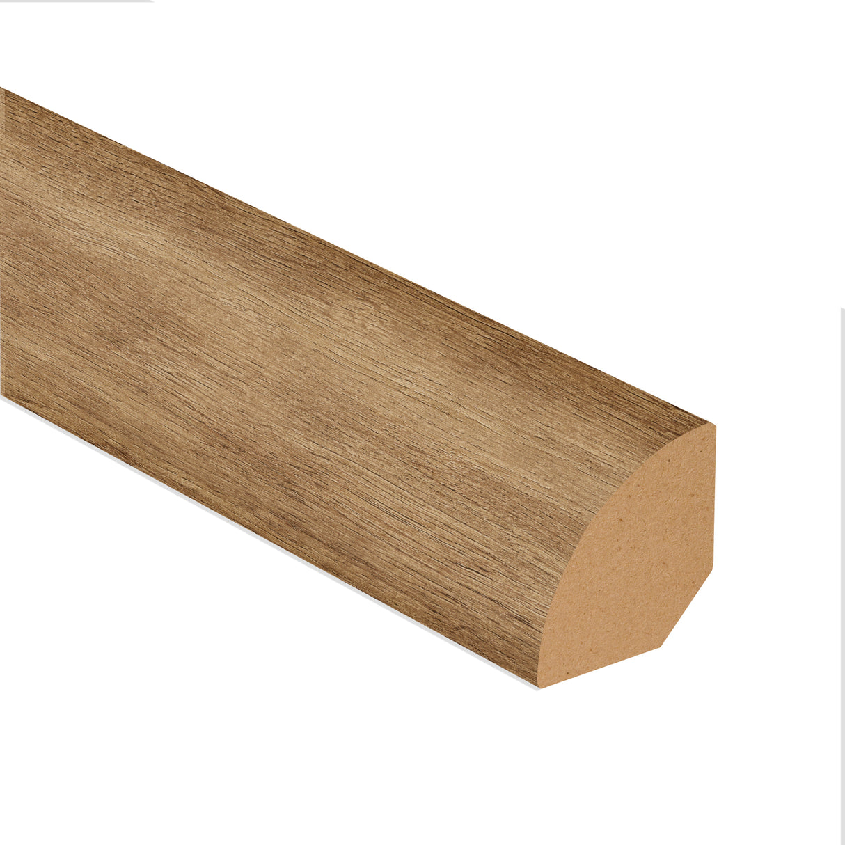 Lake Worth Oak Hybrid Resilient 3/4 in. Tall x 0.75 in. Wide x 7.5 ft. Length Quarter Round
