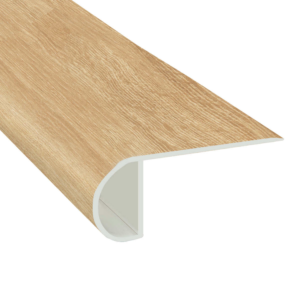 Magnolia Bridge Oak Waterproof Hybrid Resilient 1in. T x 2.25in. W x 7.5ft. L Low Profile Stair Nose