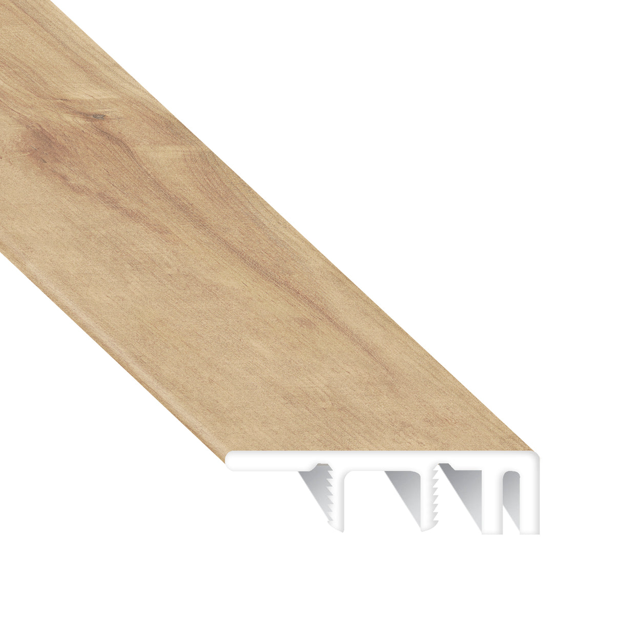 Preston Peak Maple Waterproof Hybrid Resilient 1.5 in. Wide x 7.5 ft. Length End Cap