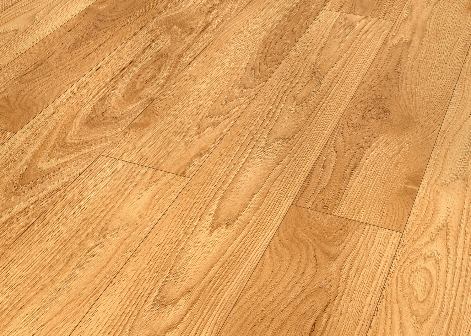 9mm w/pad Red Oak Water-Resistant Hybrid Resilient Flooring 7.56 in. Wide x 50.63 in. Long