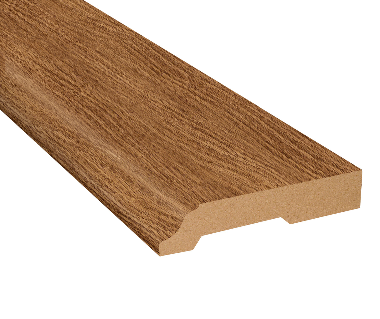 Handcrafted Oak Laminate 3-1/4 in. Tall x 0.63 in. Thick x 7.5 ft. Length Baseboard