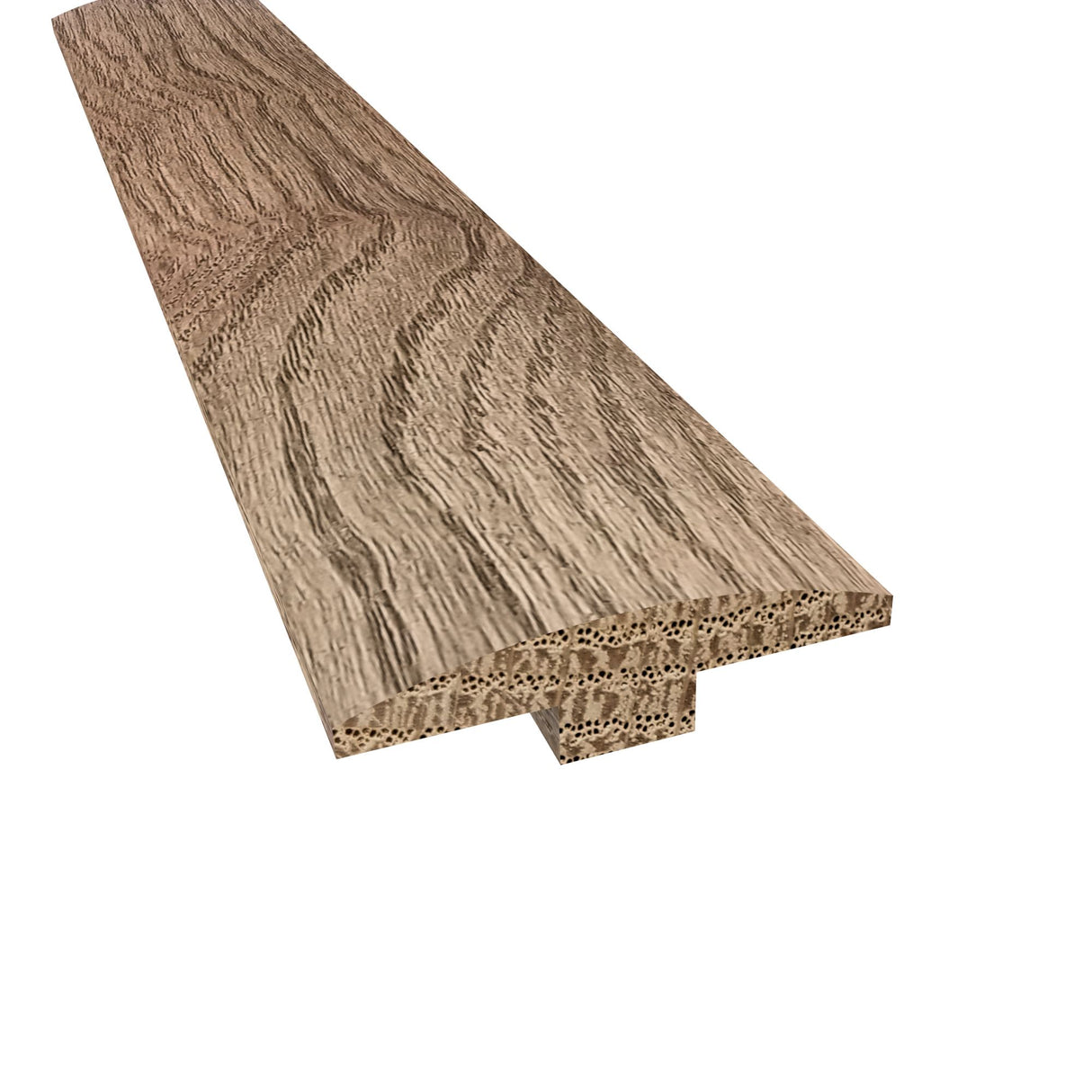 Prefinished Acadia Oak 2 in. Wide x 6.5 ft. Length T-Molding