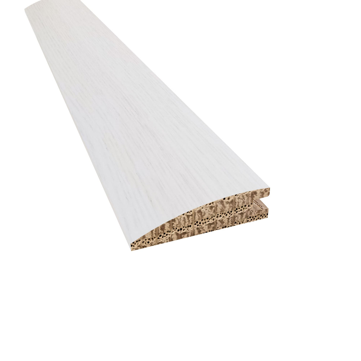 Prefinished Warm Ivory 1.5 in. Wide x 6.5 ft. Length Reducer