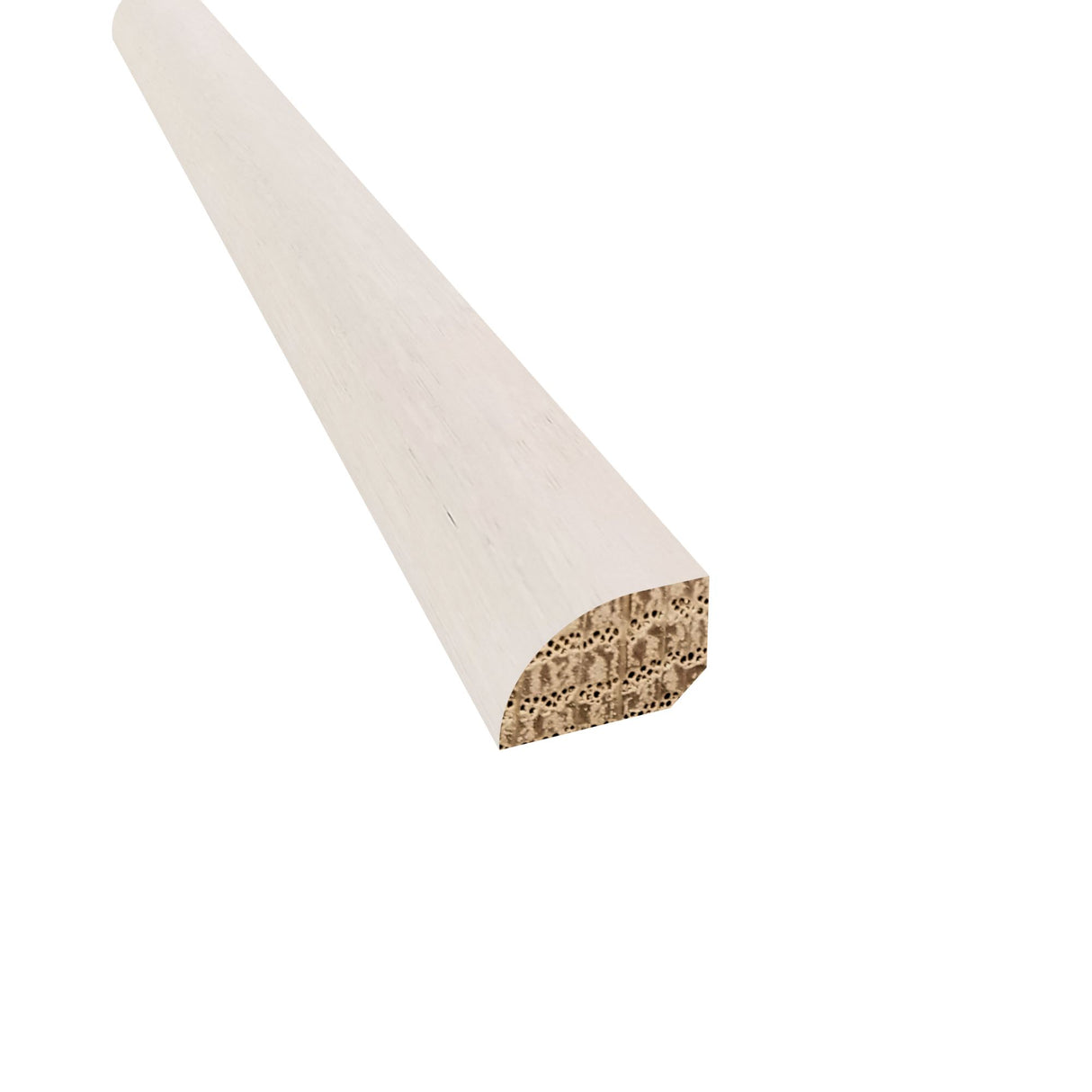 Prefinished Castlebar Oak 3/4 in. Tall x 0.5 in. Wide x 6.5 ft. Length Shoe Molding