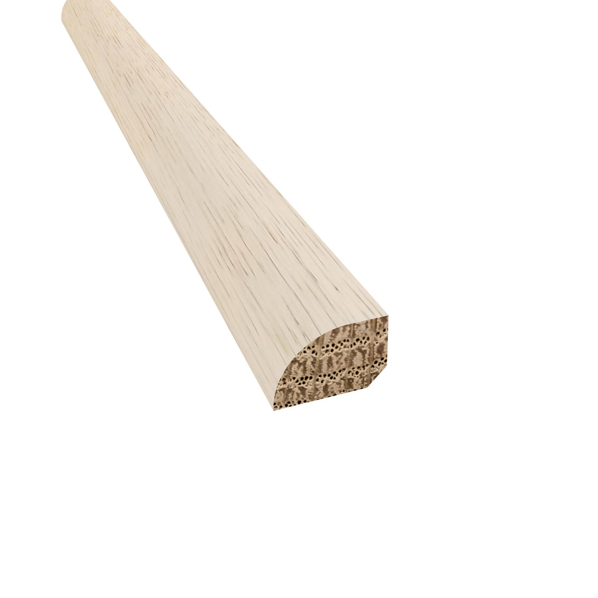Prefinished Wexford Oak 3/4 in. Tall x 0.5 in. Wide x 6.5 ft. Length Shoe Molding