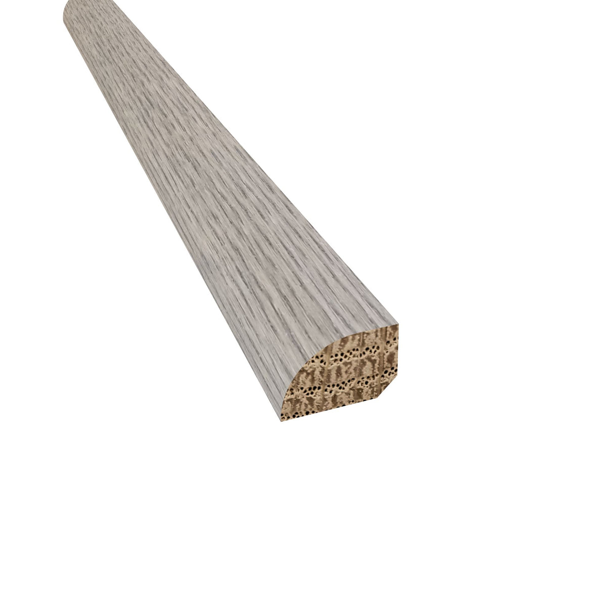 Prefinished Tawny Brown 3/4 in. Tall x 0.5 in. Wide x 6.5 ft. Length Shoe Molding