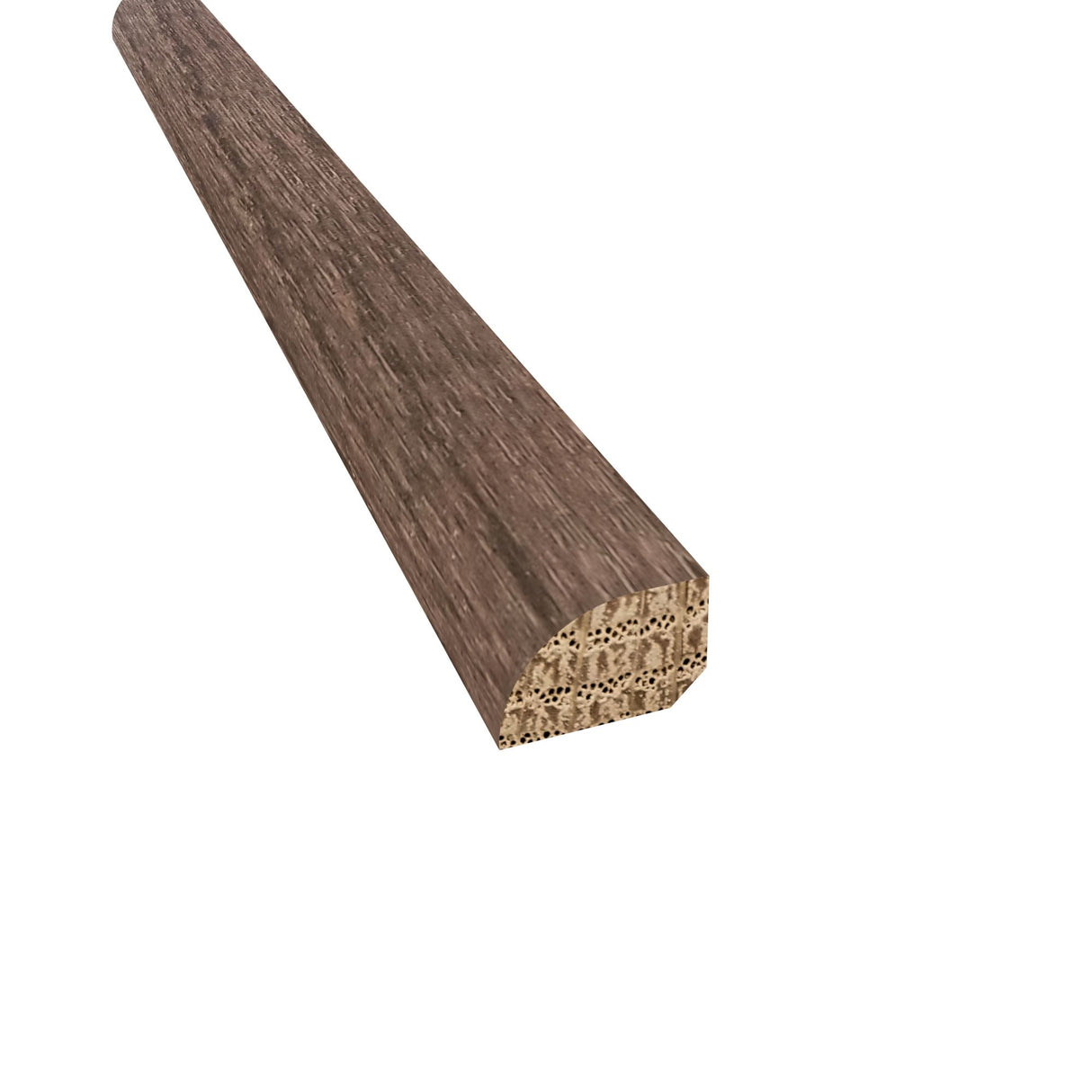 Prefinished Russett 3/4 in. Tall x 0.5 in. Wide x 6.5 ft. Length Shoe Molding