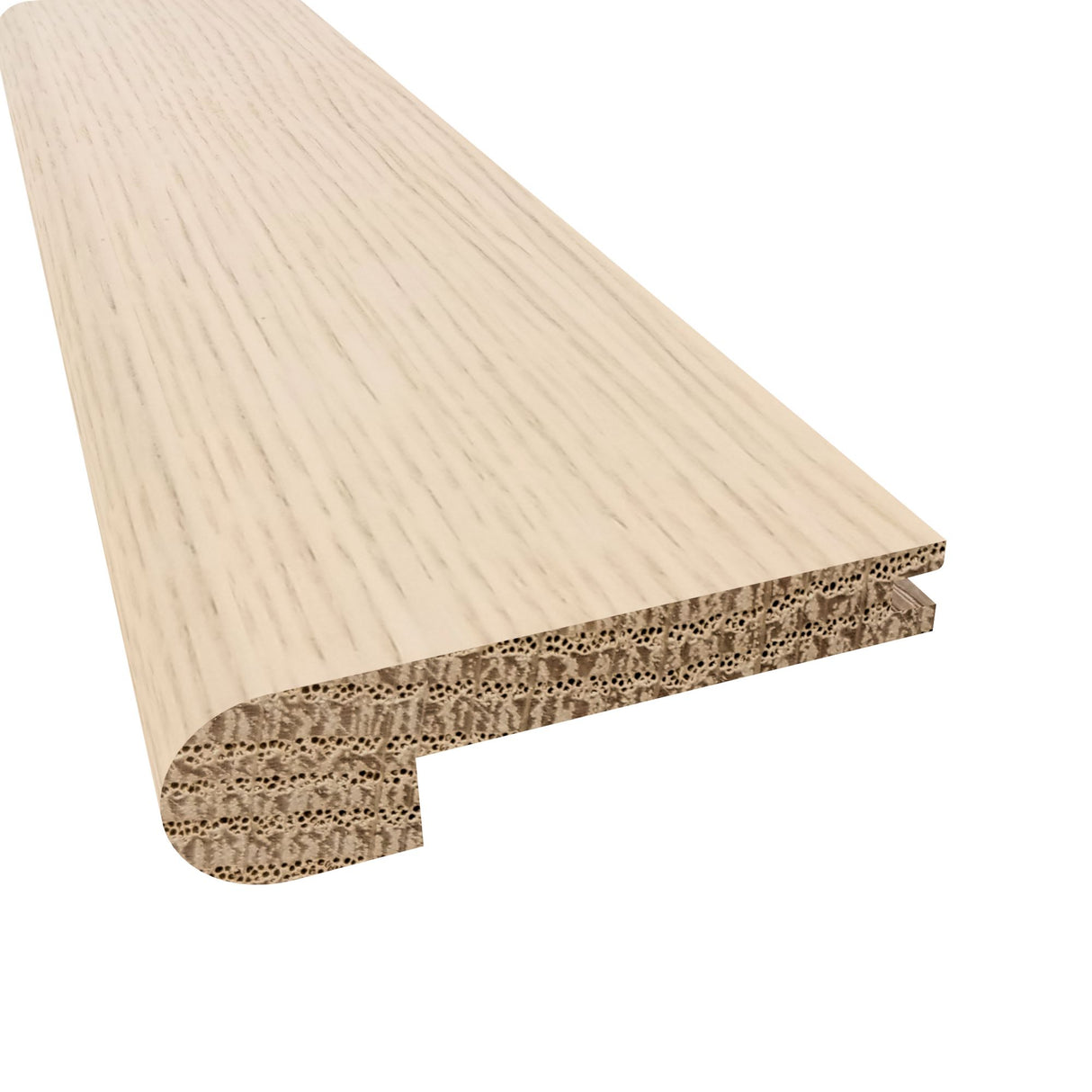 Prefinished Desert Sand 3/8 in. Thick x 2.75 in. Wide x 6.5 ft. Length Stair Nose