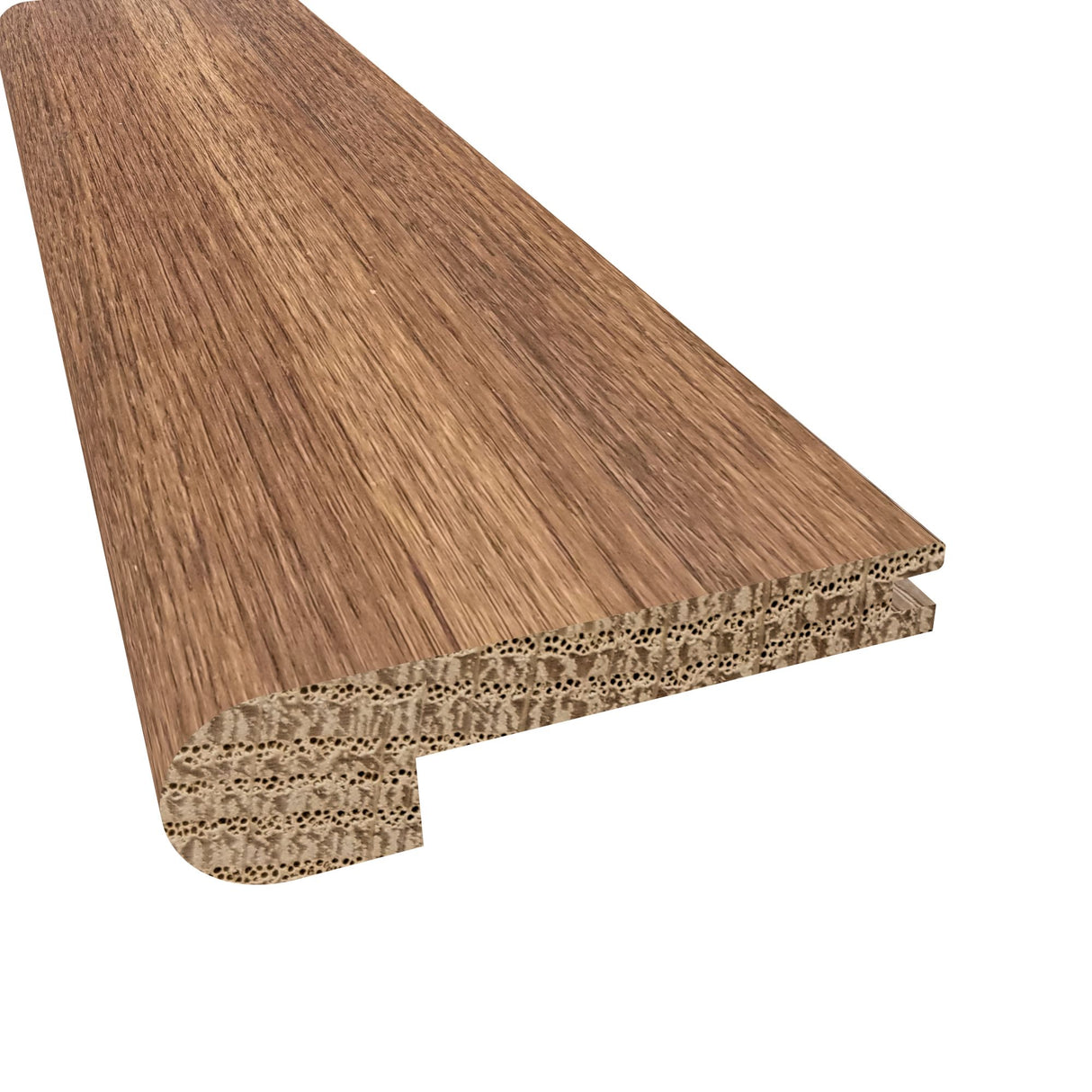 Prefinished Sahara 3/8 in. Thick x 2.75 in. Wide x 6.5 ft. Length Stair Nose