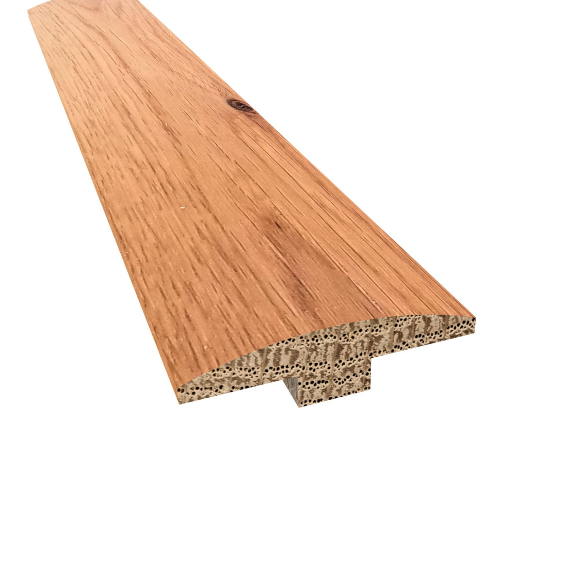 Prefinished Lucerne White Oak Distressed 2 in. Wide x 6.5 ft. Length T-Molding