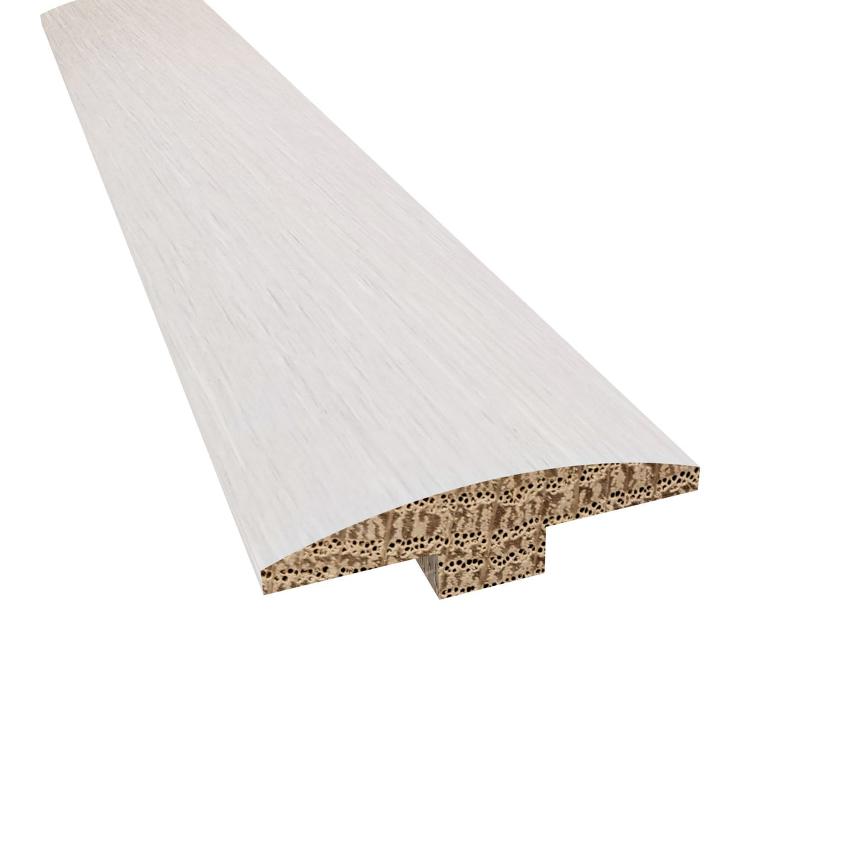 Prefinished Segovia Oak 2 in. Wide x 6.5 ft. Length T-Molding