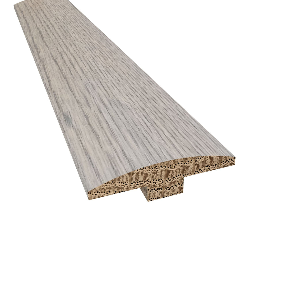 Prefinished Tawny Brown 2 in. Wide x 6.5 ft. Length T-Molding