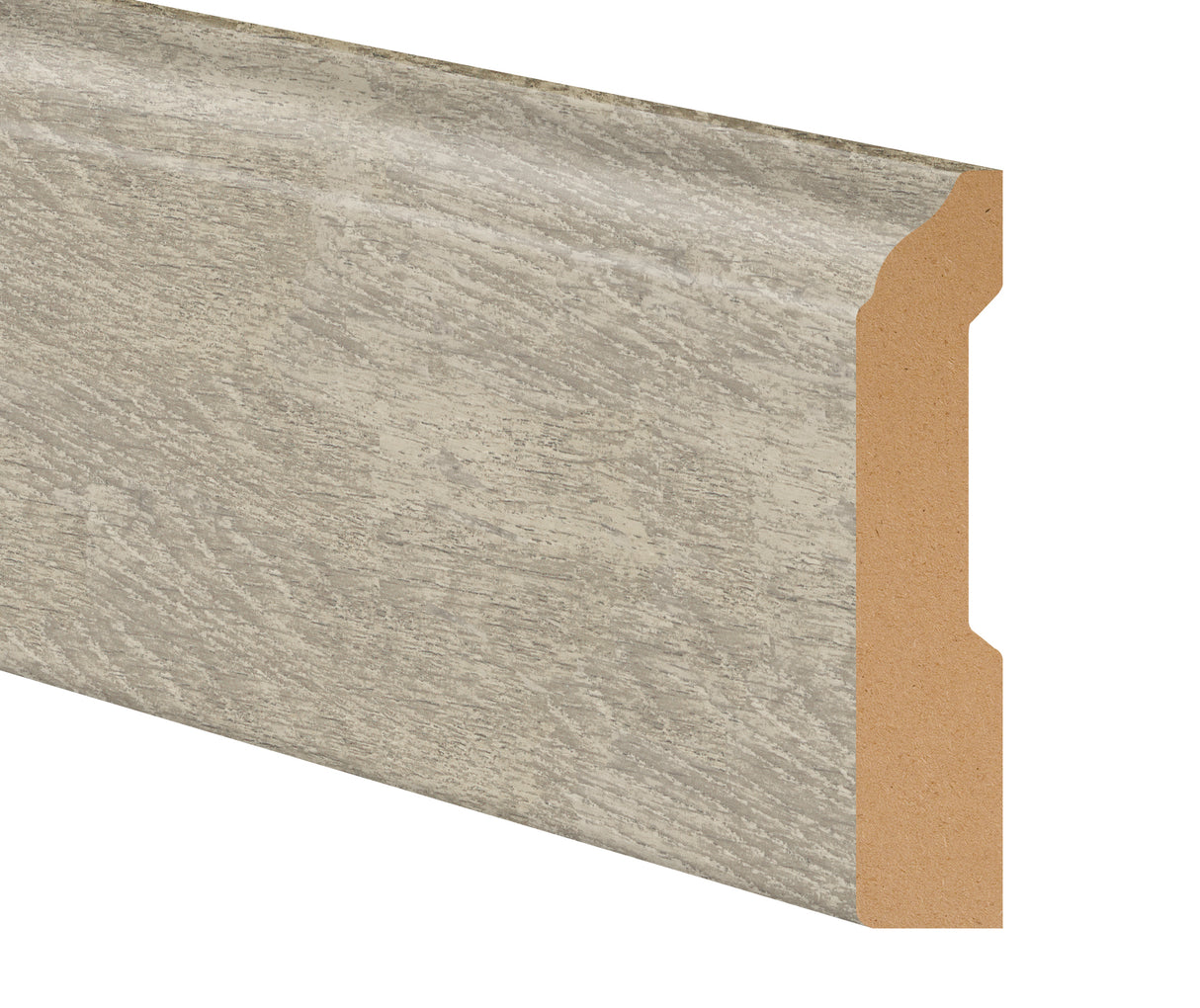 Hollywood Herringbone Laminate 3-1/4 in. Tall x 0.63 in. Thick x 7.5 ft. Length Baseboard
