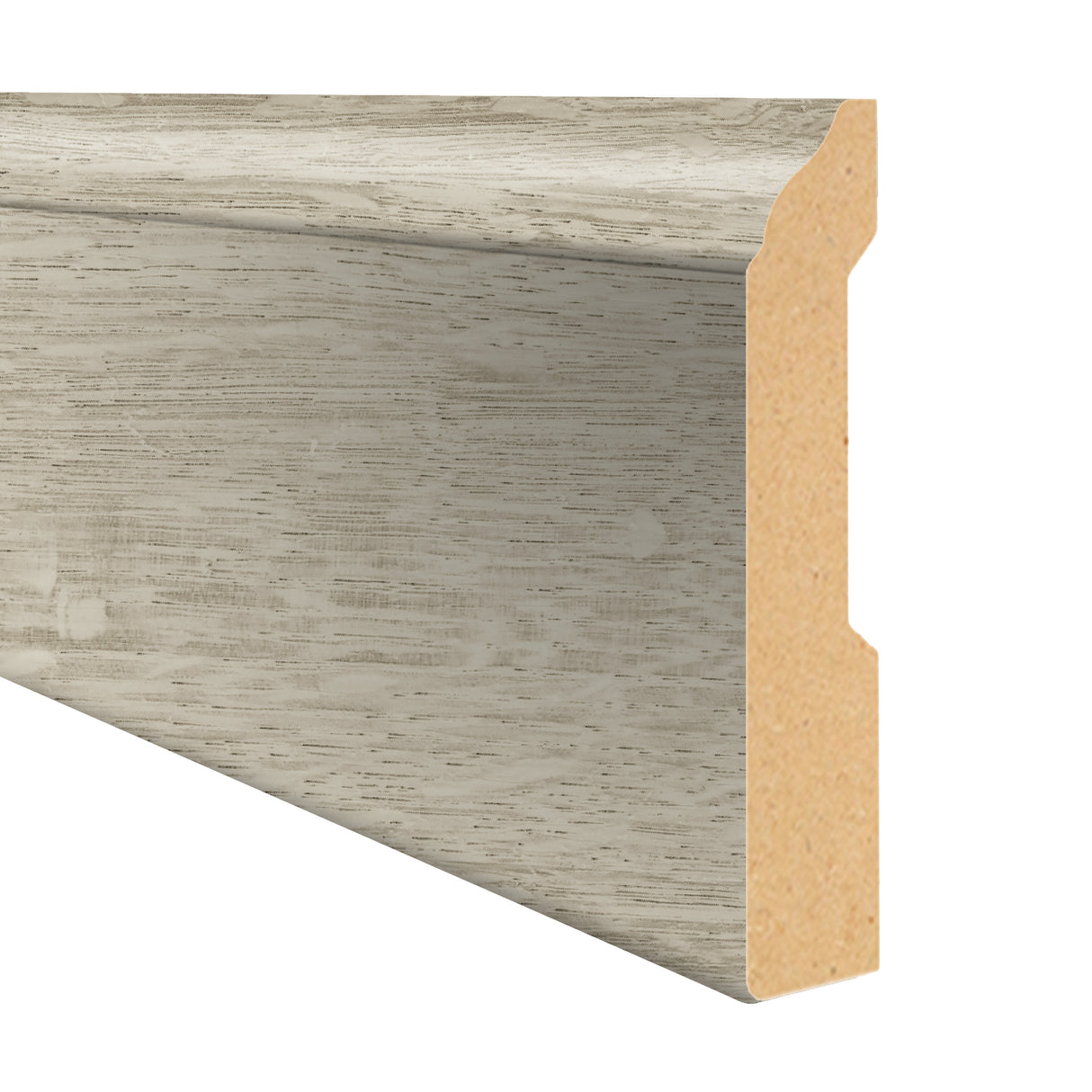 Daydream Meadow Oak 3.25 in. Wide x 7.5 ft Length Baseboard