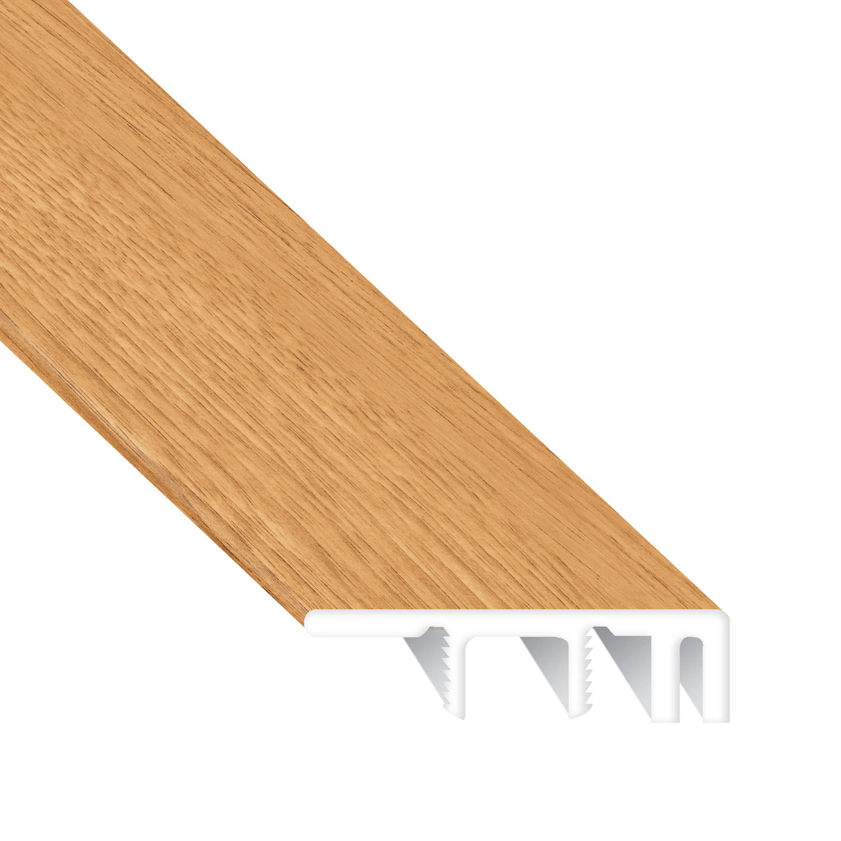 Red Oak Waterproof Hybrid Resilient 1.5 in. Wide x 7.5 ft. Length End Cap