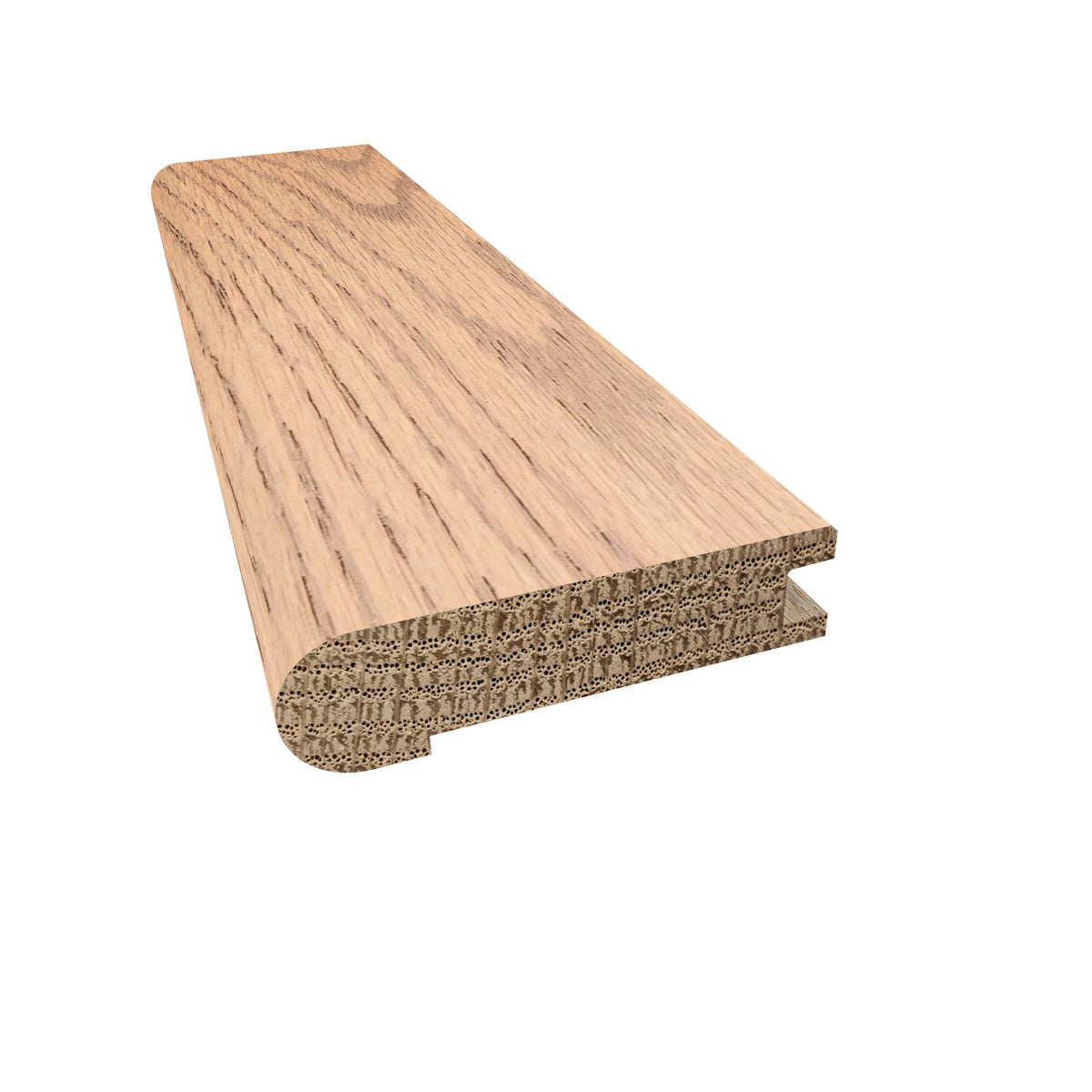Prefinished Lexington Oak 5/8 in. Thick x 2.75 in. Wide 6.5 ft. Length Stair Nose