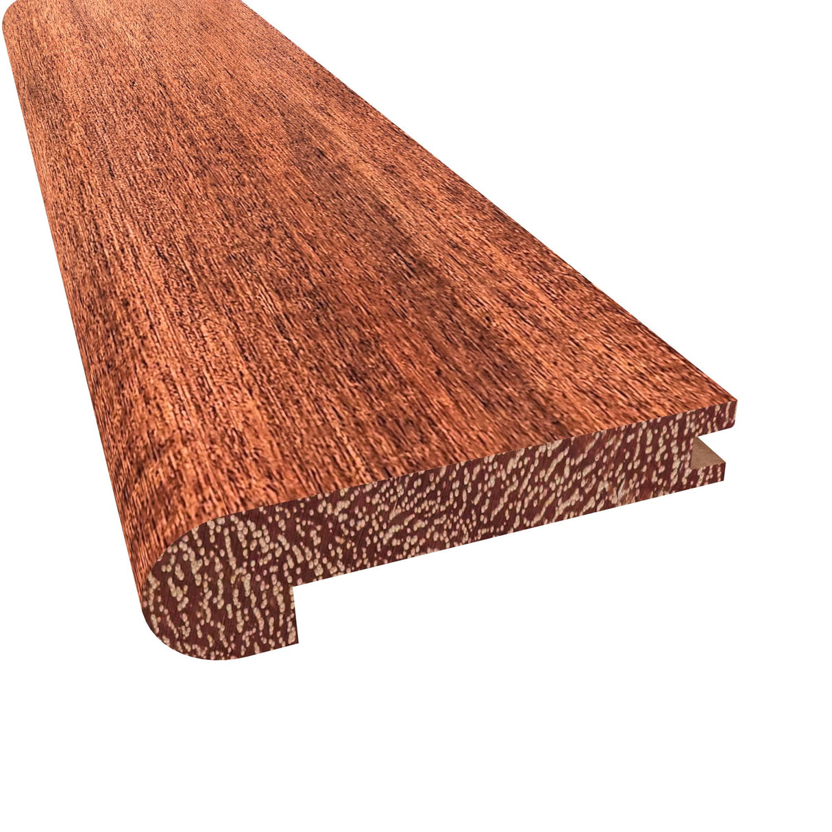 Prefinished Angel Falls Hardwood 7/16 in. Thick x 2.75 in. Wide x 78 in. Length Stair Nose