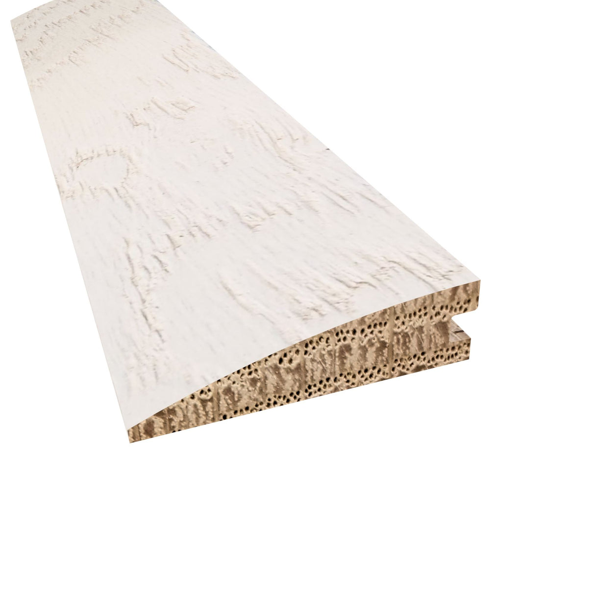 Prefinished Chelsea Chevron Hardwood 5/8 in. Thick x 2.25 in. Wide x 78 in. Length Reducer