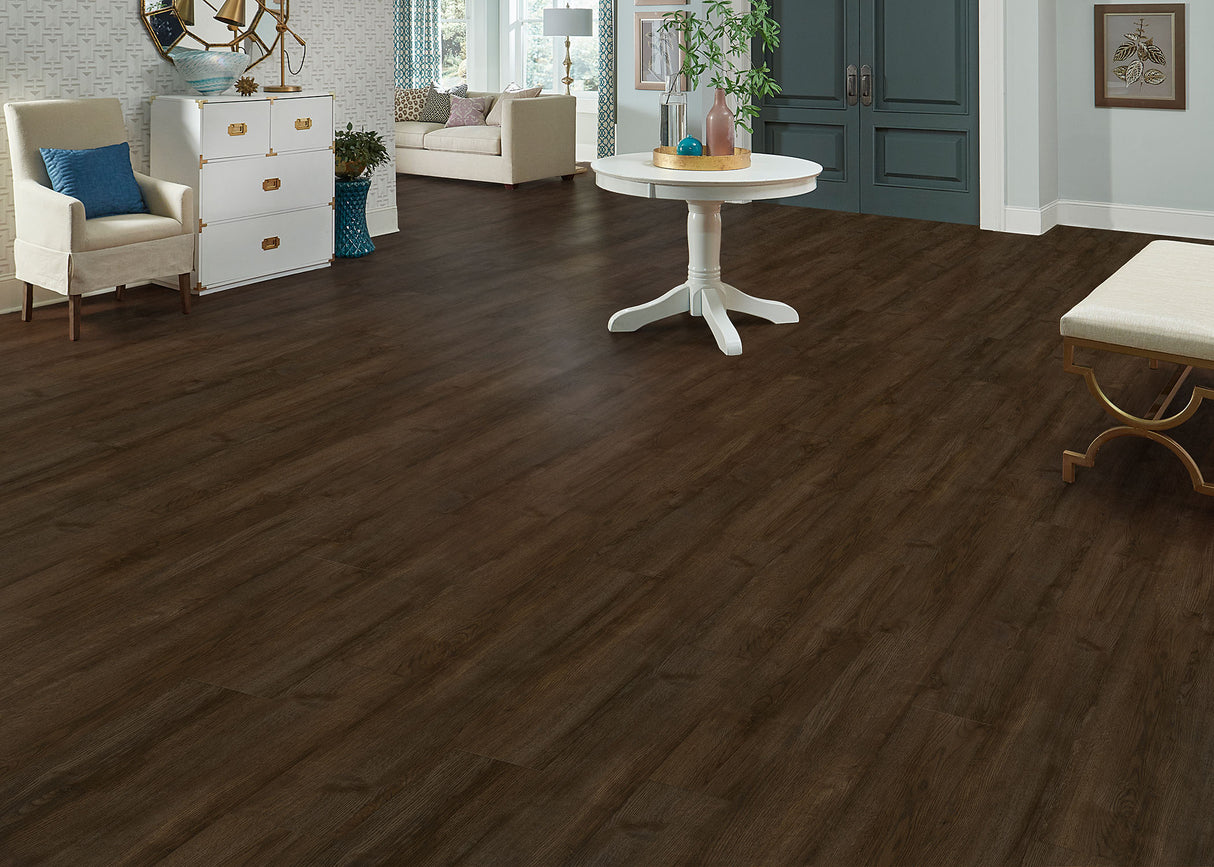 4mm w/pad Brookwood Oak Waterproof Rigid Vinyl Plank Flooring 6 in. Wide X 36 in. Long