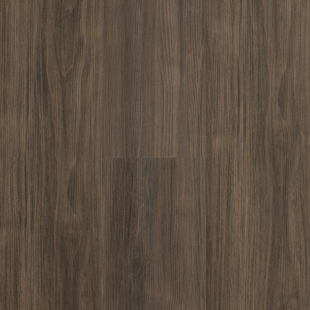 7mm w/pad Monroe Walnut Waterproof Rigid Vinyl Plank Flooring 9.56 in. Wide x 60 in. Long