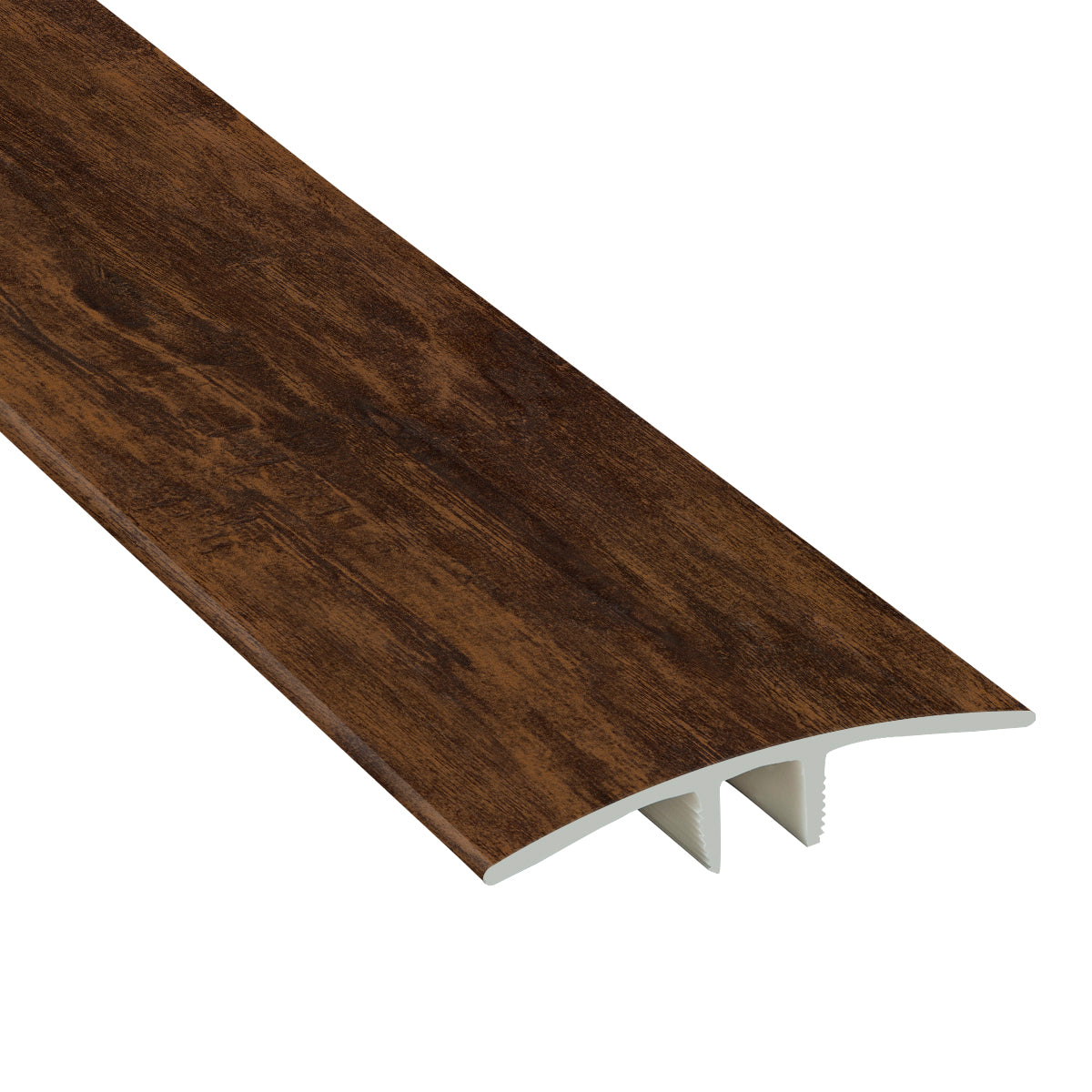 Rustic Realm Hickory Laminate Waterproof 1.77 in wide x 7.5 ft Length Low Profile T-Molding