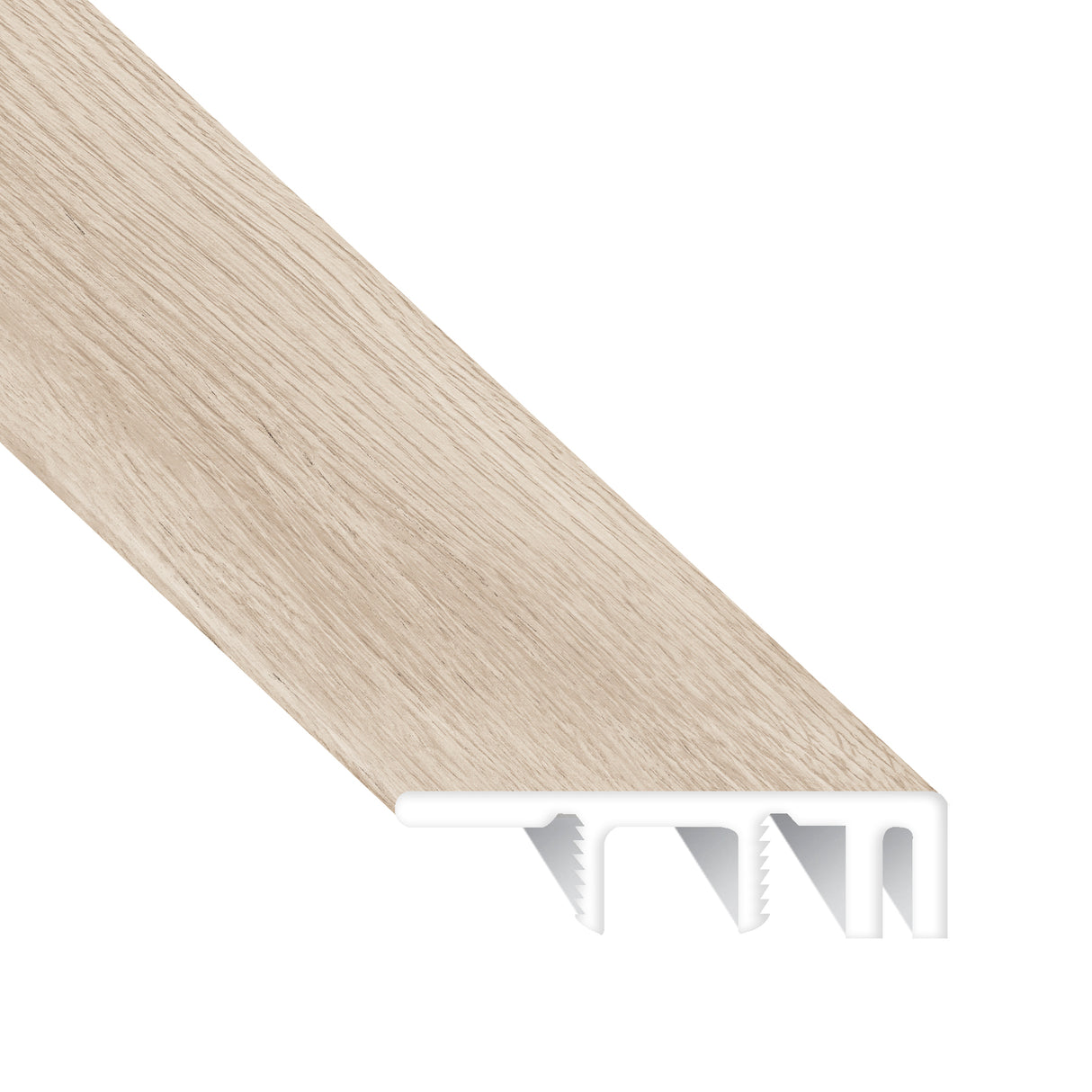 Crisp Harvest Oak Laminate Waterproof 1.5 in wide x 7.5 ft Length Low Profile End Cap