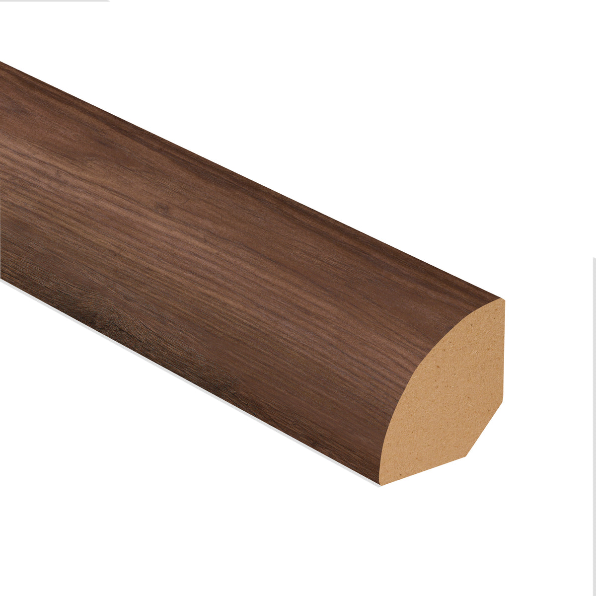 Whiskey Barrel Oak Laminate .75 in wide x 7.5 ft Length Quarter Round