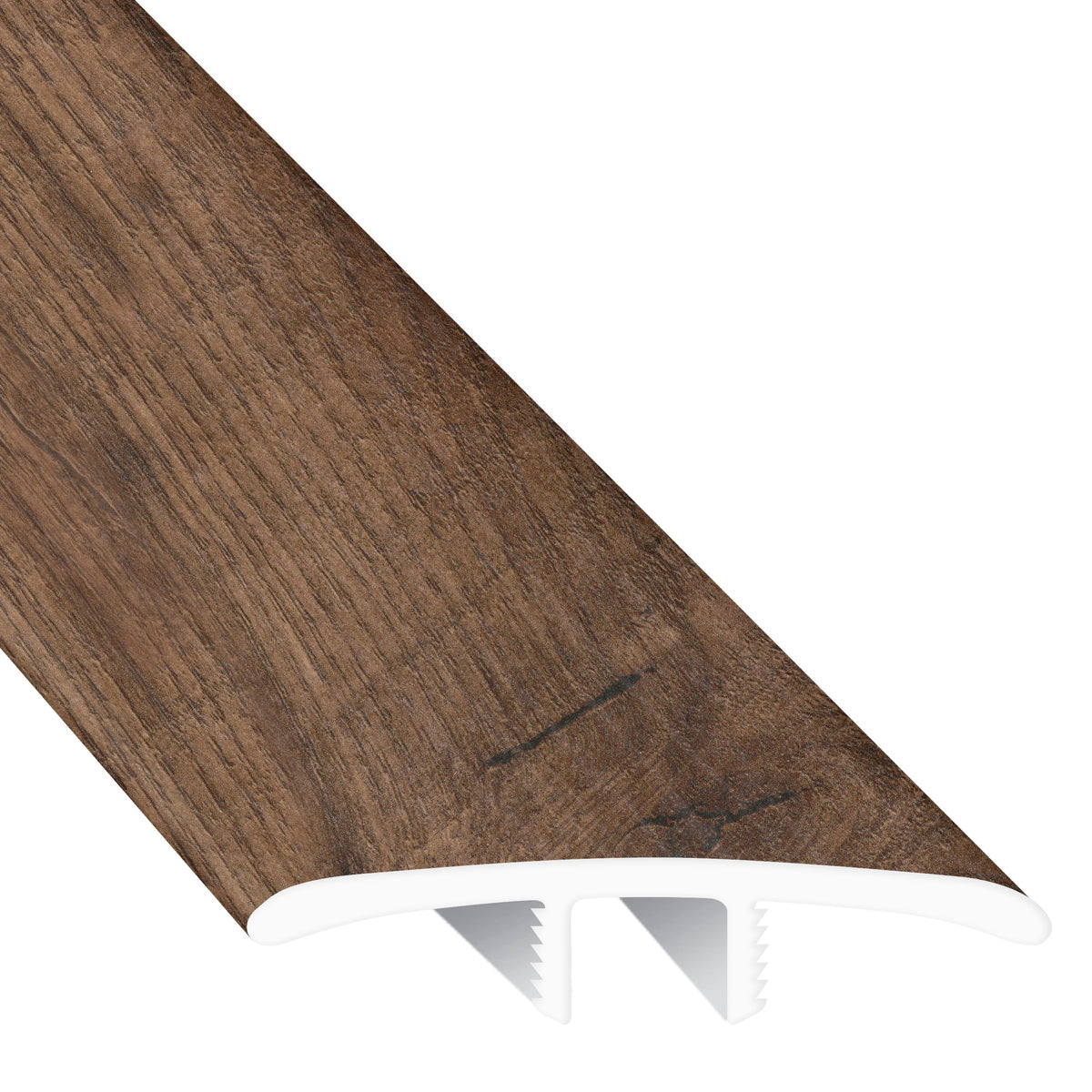 Whiskey Barrel Oak Laminate Waterproof 1.77 in wide x 7.5 ft Length Low Profile T-Molding