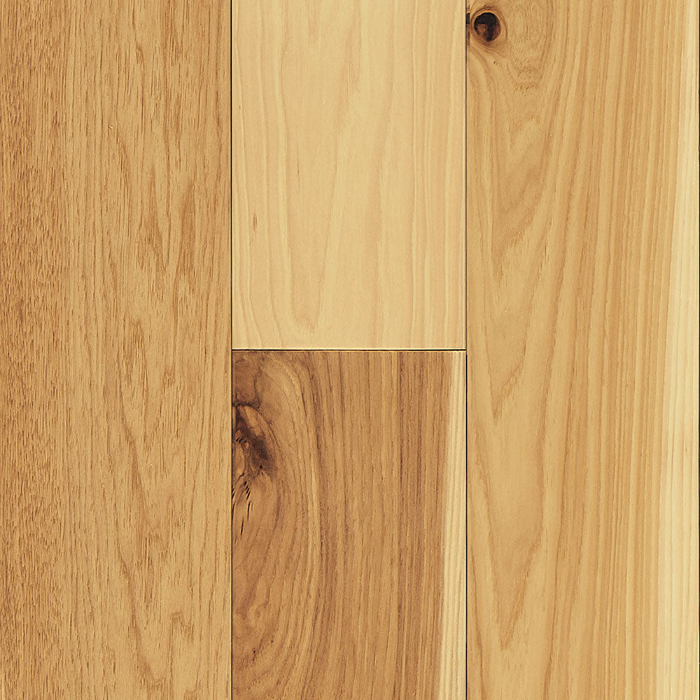 3/4 in. Natural Matte Hickory Solid Hardwood Flooring - Sample