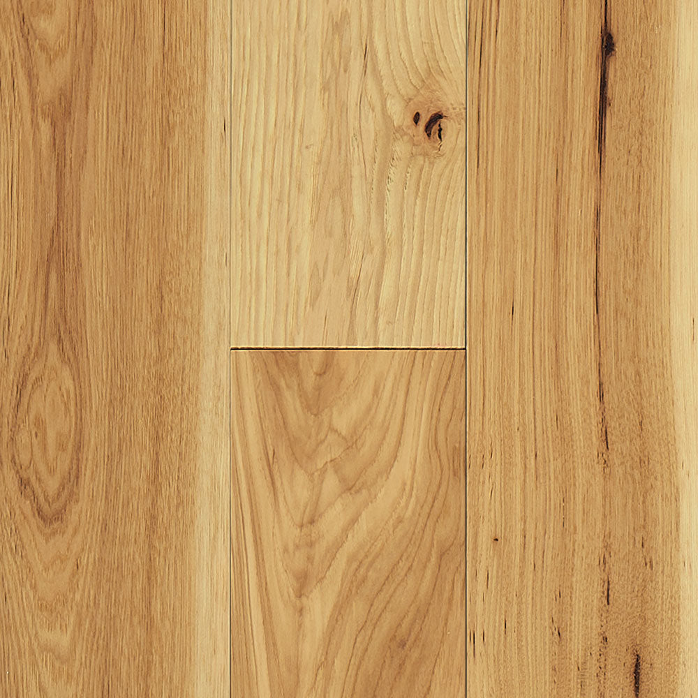 3/4 in. Natural Hickory Prefinished Solid Hardwood Flooring 5 in. Wide