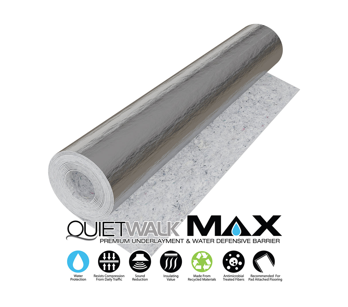 Underlayment - QuietWalk Max 100sft