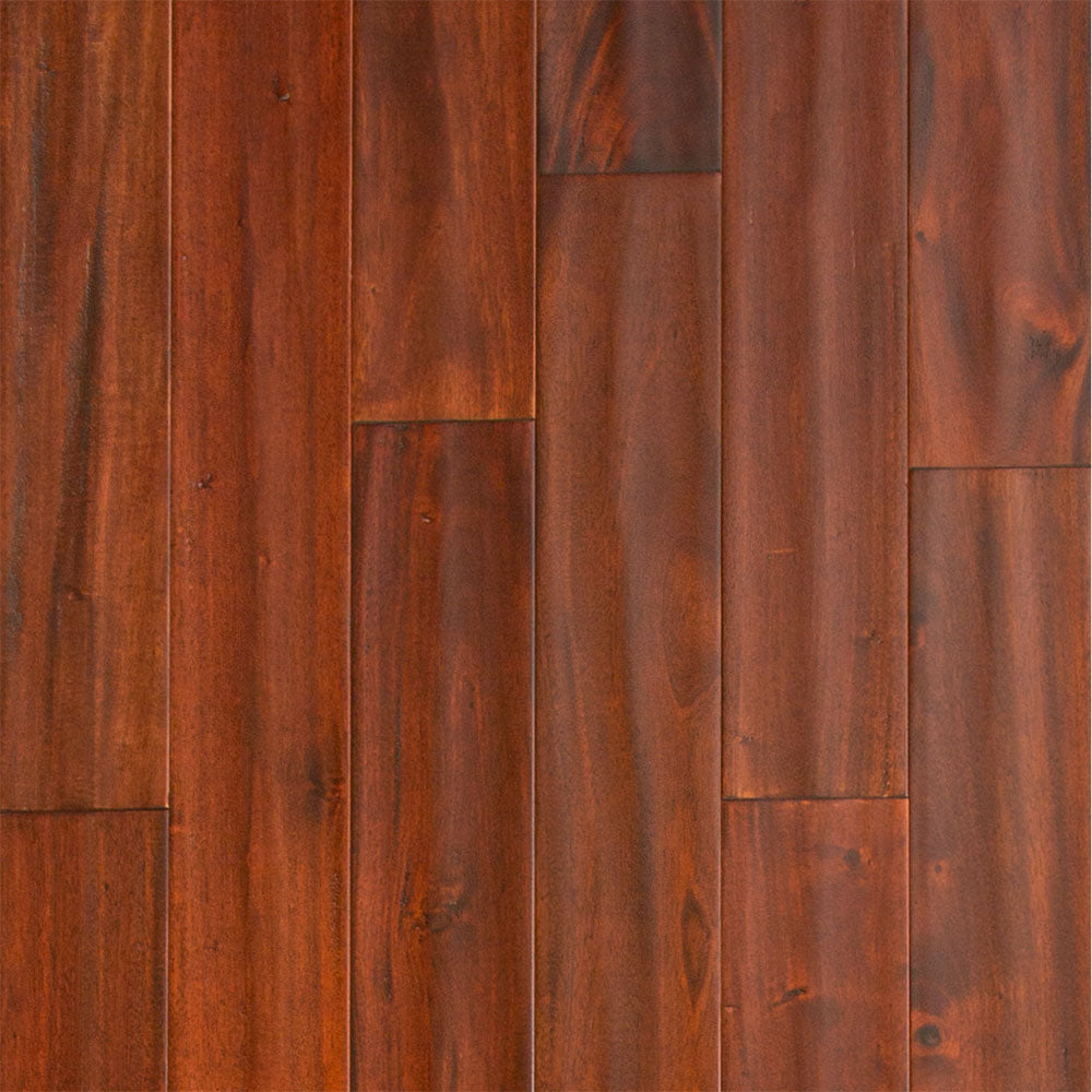 3/4 in. Jasper Mahogany Prefinished Solid Hardwood Flooring 4.75 in. Wide