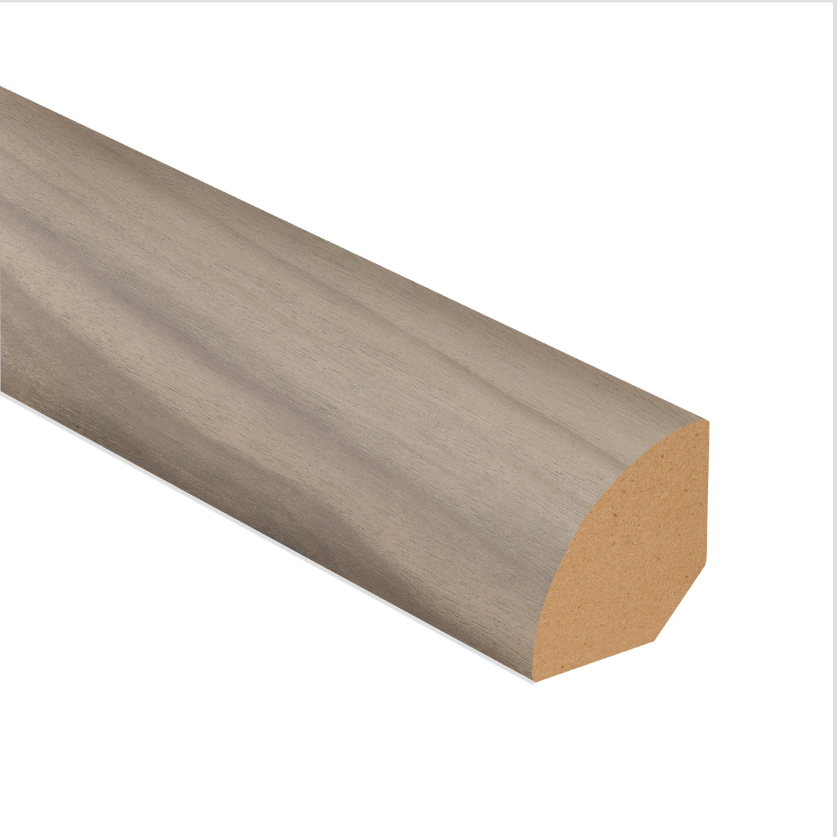 Scandinavian Walnut .75 in wide x 7.5 ft Length Quarter Round