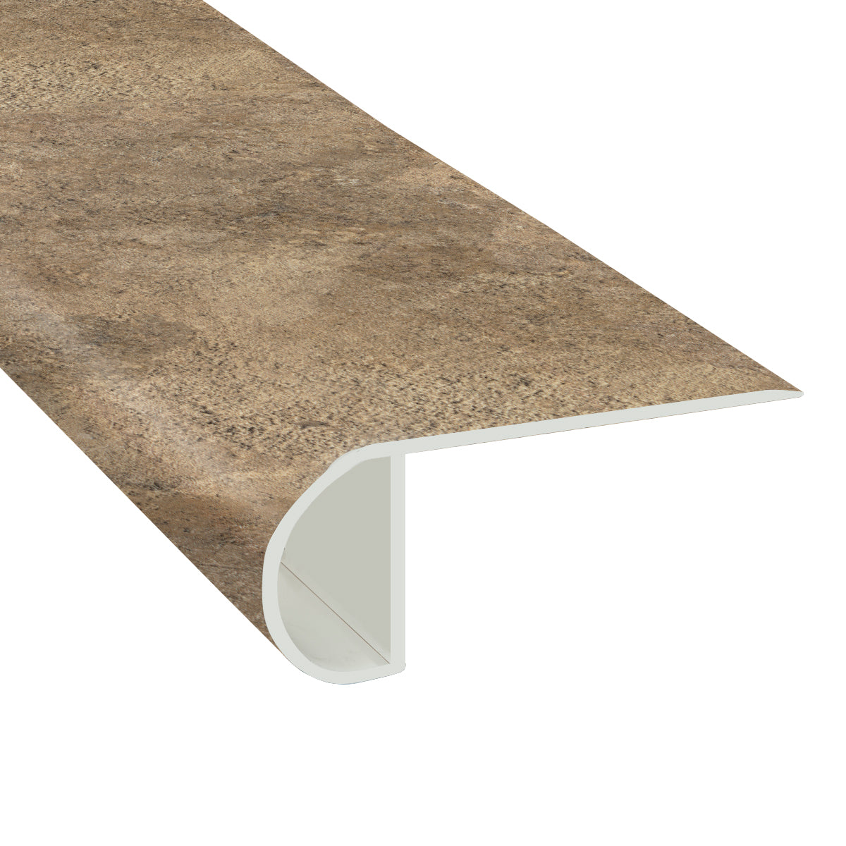 Twilight Villa Stone Laminate Waterproof 2.25 in wide x 7.5 ft Length Low Profile Stair Nose