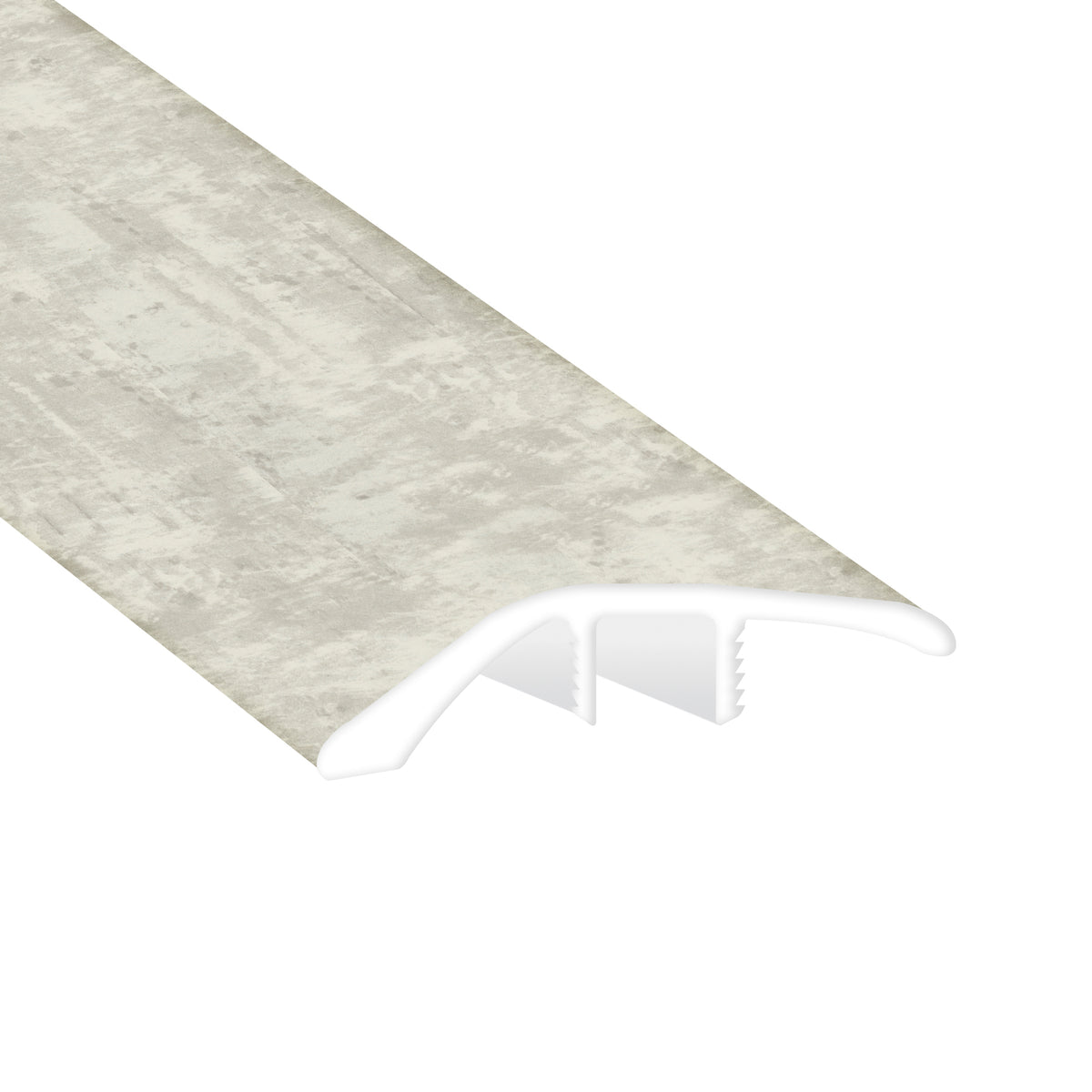 Quilted Gray Tile Laminate Waterproof 1.89 in wide x 7.5 ft Length Low Profile Reducer