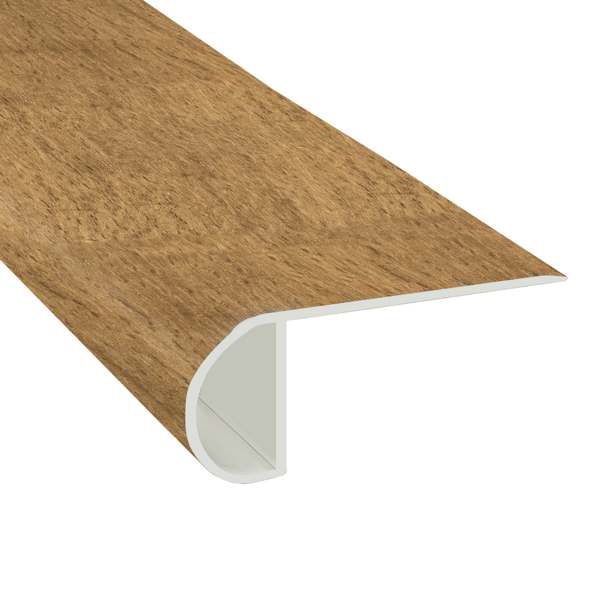 Malibu Herringbone Laminate Waterproof 2.25 in wide x 7.5 ft Length Low Profile Stair Nose