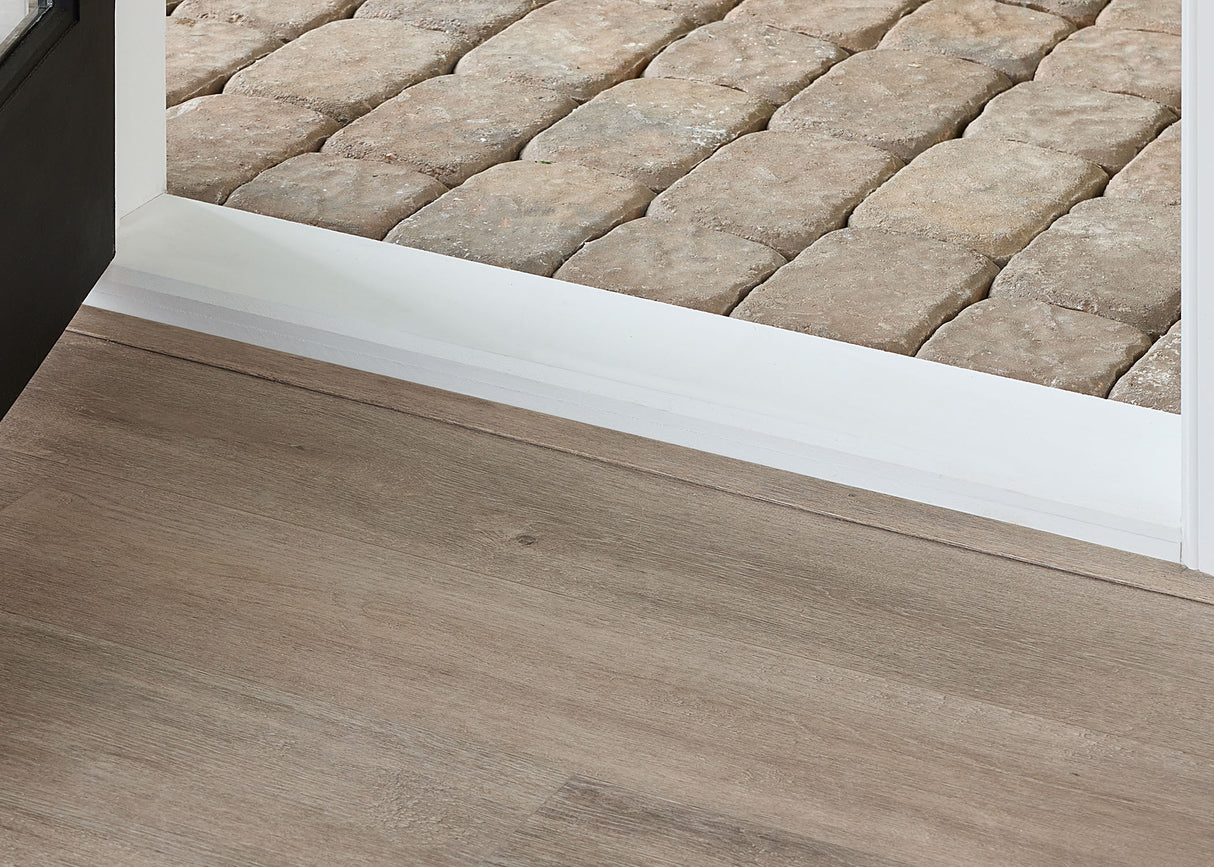 Luxembourg Oak Waterproof 1.5 in wide x 7.5 ft Length End Cap