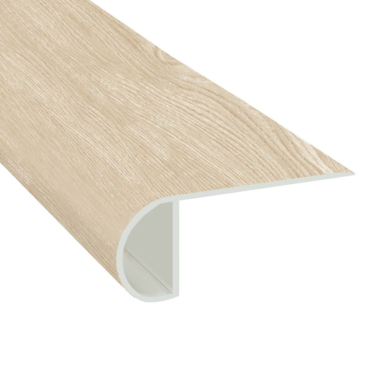 Voyager Pine Hybrid Resilient Waterproof 2.25 in wide x 7.5 ft Length Low Profile Stair Nose