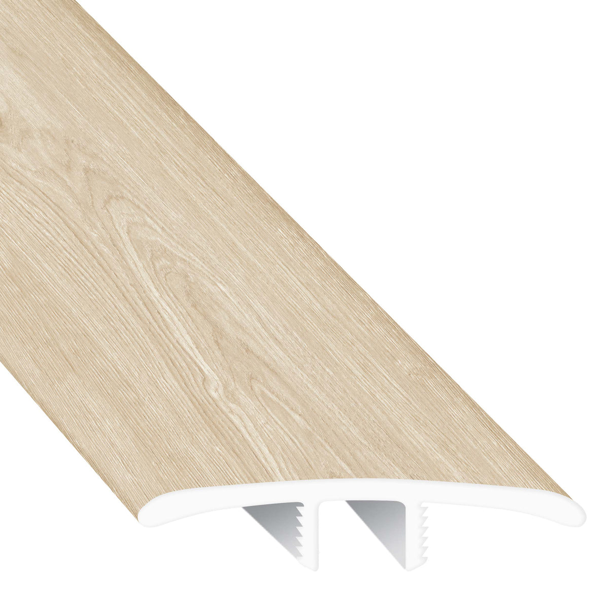 Lake Lager Oak Hybrid Resilient Waterproof 1.77 in wide x 7.5 ft Length Low Profile T-Molding