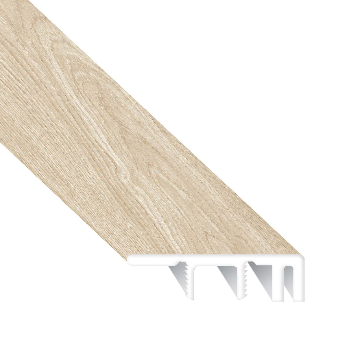 Lake Lager Oak Hybrid Resilient Waterproof 1.5 in wide x 7.5 ft Length Low Profile End Cap