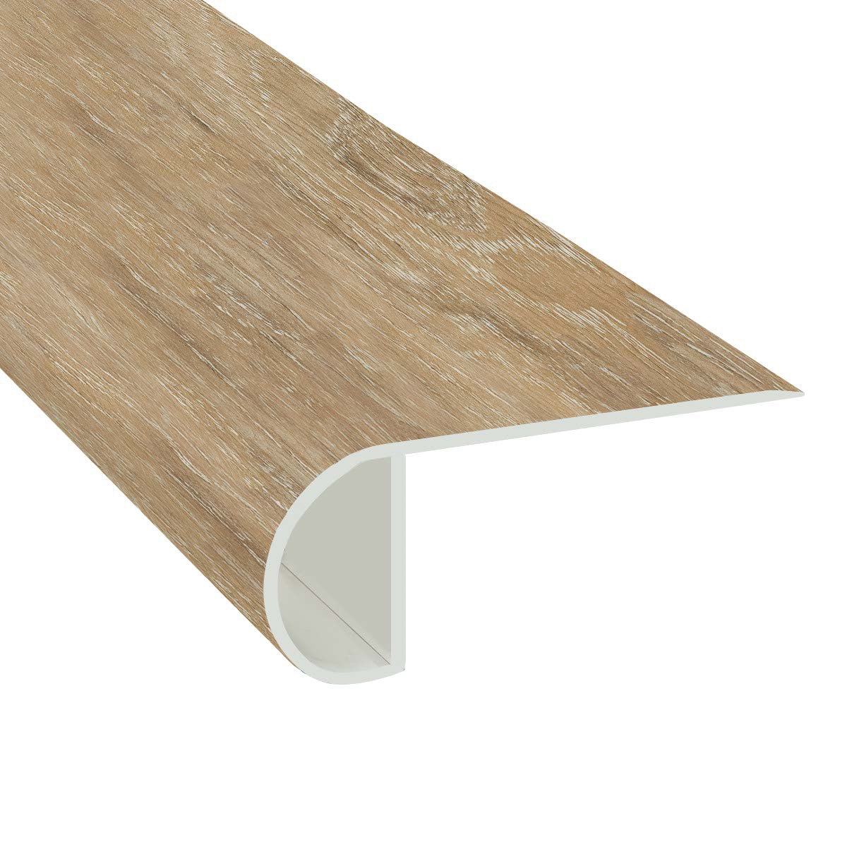 San Fernando Hickory Waterproof 2.25 in wide x 7.5 ft Length Low Profile Stair Nose