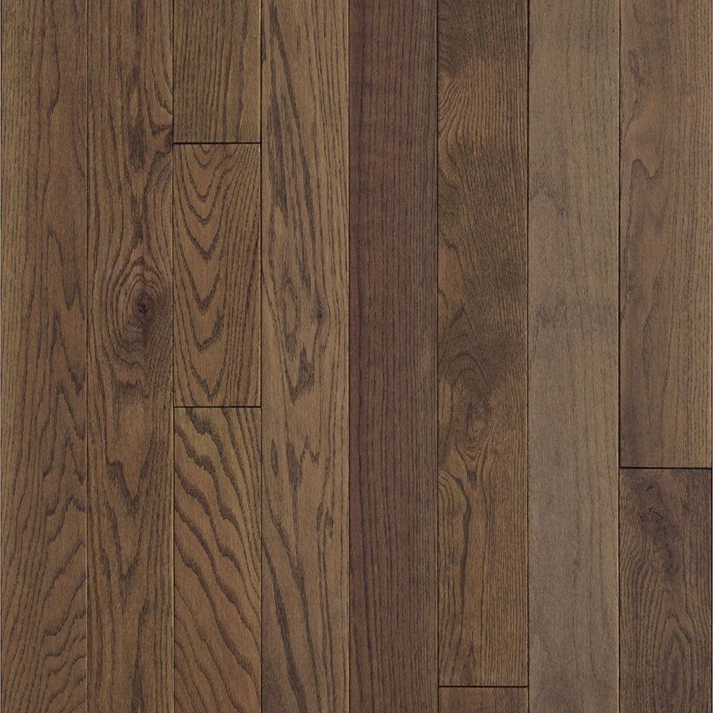 3/4 in. Arctic Hunter Oak Prefinished Solid Hardwood Flooring 4 in. Wide