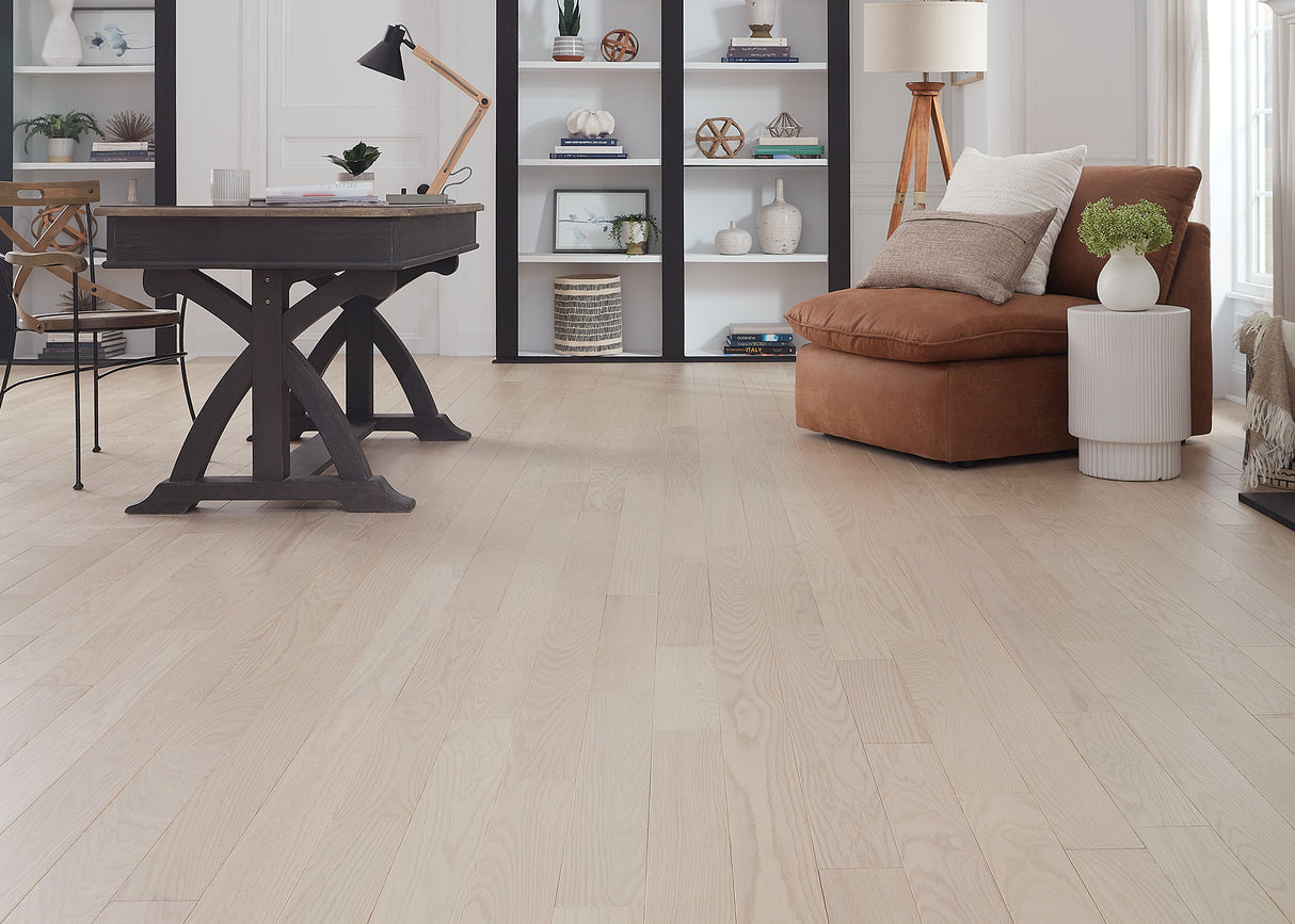 3/4 in. Frozen Coast Oak Prefinished Solid Hardwood Flooring 4 in. Wide