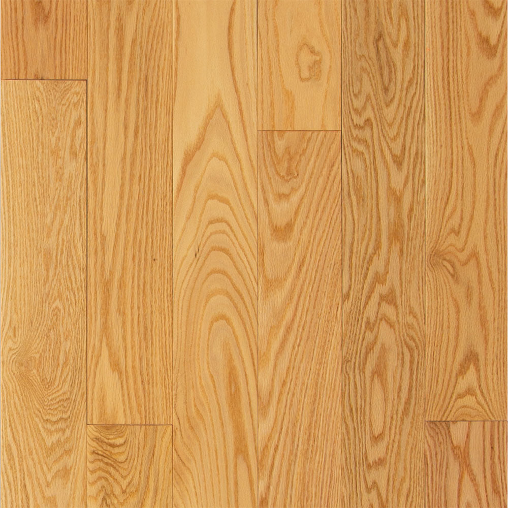 3/4 in. Select Red Oak Prefinished Solid Hardwood Flooring 5 in. Wide