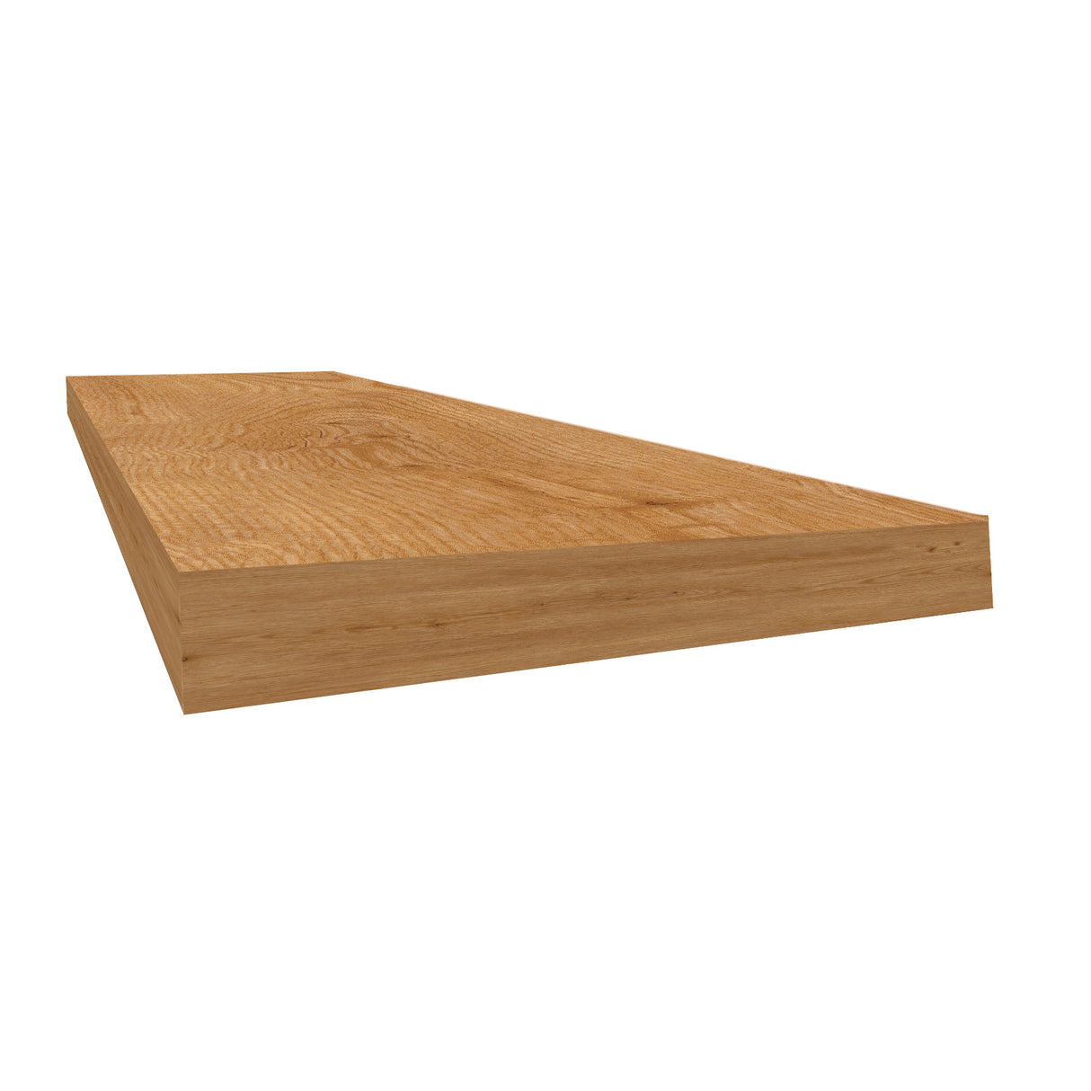 CoreLuxe Honey Mead Oak 48" Square Retrofit Tread with Return